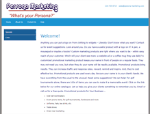 Tablet Screenshot of persona-marketing.com